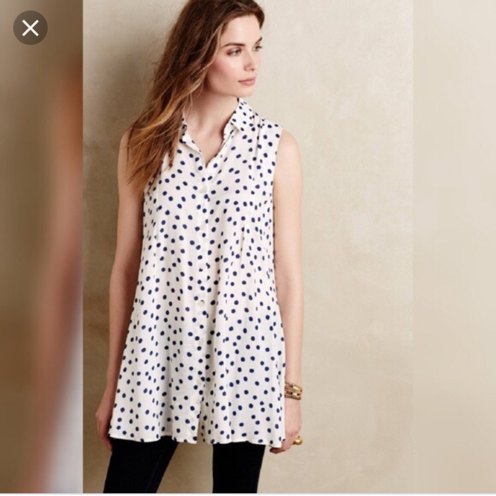 Tylho Percy Polka dot swing dress tunic